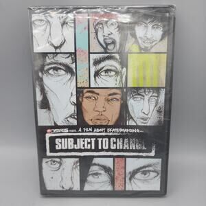 Subject To Change A Film About Skateboarding DVD Osiris Brand New